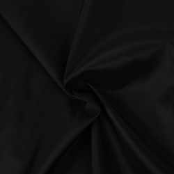 Ткань Таффета WR 400Т NY (Нейлон) пуходержащая (Ширина 150см), цвет Черный (на отрез) в Ногинске