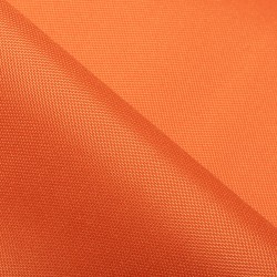 Ткань Oxford 600D PU (Ширина 1,48м), цвет Оранжевый (на отрез) в Ногинске