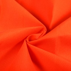 Ткань Грета Водоотталкивающая (80%пф, 20%хл) (Ширина 150см), цвет Оранжевый Неон (на отрез) в Ногинске