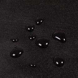 Ткань Oxford 240D PU 3000 (Ширина 1,48м), цвет Черный (на отрез) в Ногинске