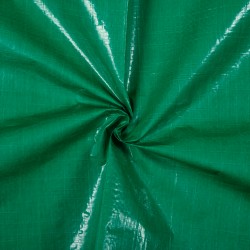 Тентовое полотно Тарпаулин 120 г/м2 (Ширина 2м), цвет Зеленый (на отрез) в Ногинске