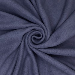 Ткань Флис Односторонний 130 гр/м2 (Ширина 150см), цвет Темно-серый (на отрез) в Ногинске