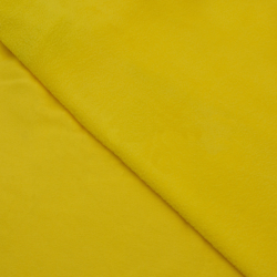 Флис Односторонний 180 гр/м2, Желтый (на отрез)  в Ногинске