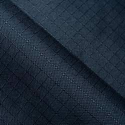 Ткань Oxford 600D PU РИП-СТОП (Ширина 1,48м), цвет Темно-Синий (на отрез) в Ногинске