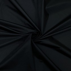 Ткань Дюспо 240Т  WR PU Milky (Ширина 150см), цвет Черный (на отрез) в Ногинске
