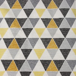 Интерьерная ткань Дак (DUCK) (ширина 1,8м), принт &quot;Малые Треугольники&quot; (на отрез) в Ногинске