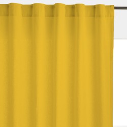 Штора уличная на Трубной ленте (В-220*Ш-145) Желтая, (ткань Оксфорд 600) в Ногинске