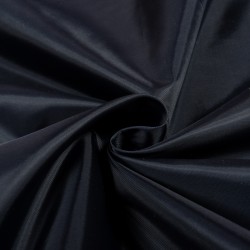 Ткань подкладочная Таффета 190Т (Ширина 150см), цвет Темно-Синий (на отрез) в Ногинске