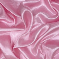 Ткань Атлас-сатин (Ширина 150см), цвет Розовый (на отрез) в Ногинске