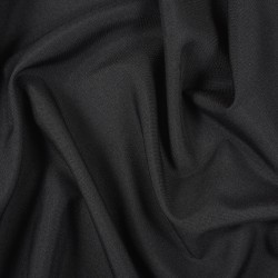 Ткань Габардин (100%пэ) (Ширина 150см), цвет Черный (на отрез) в Ногинске