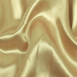 Ткань Атлас-сатин (Ширина 150см), цвет Золотой (на отрез) в Ногинске