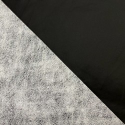Ткань для чехлов на уличную мебель 260 г/м2 (Ширина 180см), цвет Чёрный (на отрез) в Ногинске