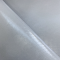 Ткань ПВХ 450 гр/м2 (Ширина 1,6м), цвет Серый (на отрез) в Ногинске
