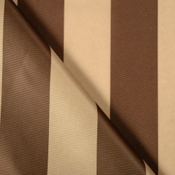 Ткань Oxford 300D PU (Ширина 1,48м), Бежево-Коричневая полоса (на отрез) в Ногинске