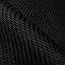 Ткань Oxford 600D ПВХ (Ширина 1,48м), цвет Черный (на отрез) в Ногинске