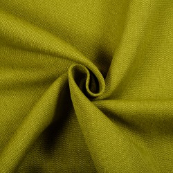 Ткань Рогожка (мебельная), цвет Зелёный (на отрез)  в Ногинске