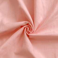 Ткань Перкаль, цвет Персиковый (на отрез)  в Ногинске